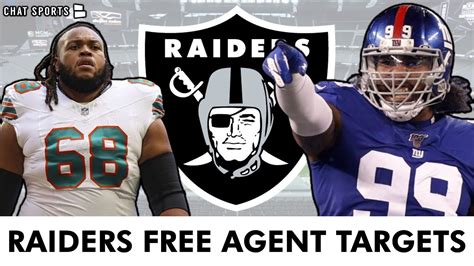 raiders free agency rumors.